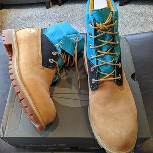 Men's Timberland Boot Wheat Nubuck Size 11 - NEW
